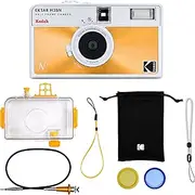 Kodak Ektar H35N Half Frame Camera Premium Kit, Orange