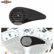 Custom Black Single Wing 12V Horn W/ABS Cover Rick Doss Fit For Harley-Davidson