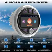 Boat Radio MP5 Marine Stereo Source Media Player AM FM RDS Receiver Bluetooth