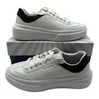 Skechers Cordova Classic Best Behavior Shoes Womens 8 White Black Sneakers