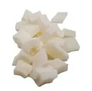 Dried Coconut Tidbit Chunks - 2 lbs of Fresh Crunchy Dried 15mm Coconut Piece...
