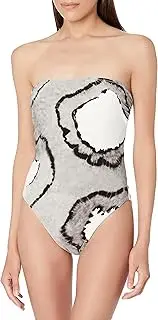 [Norma Kamali] Women's One Piece, Black Tye DYE