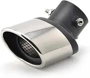 Exhaust Tail Pipe, For G&olf Mk 4 Stainless Steel Car Muffler Replacement Exhaust Pipe Tip Covers Trims 1 Pcs