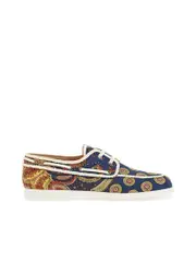 Valentino Garavani Cotton Boat Shoes