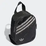 [ROSE] ADIDAS MINI BACKPACK 小後背包 小包 隔層 三條線 黑 H09137