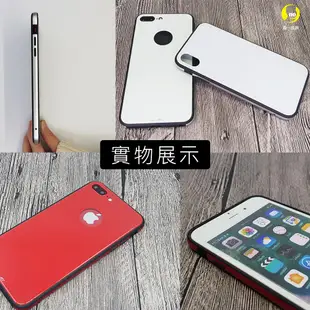 現貨下殺 iPhone 9H鋼化玻璃手機殼 鋁合金邊框 XR XS MAX i7+ i8+ 硬度強化 高防刮耐磨呀