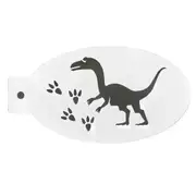 Face Painting Stencil - T01 Theropod