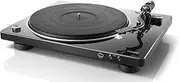 Denon DP450USB Hi-Fi Turntable, Black, USB, Belt-Driven, Multi-Speed, S-Shaped Tonearm, Removable Dust Cover, MM Cartridge, Compatible with MC Cartridge