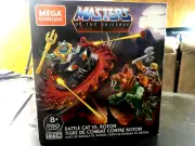 Battle Cat VS Roton - Masters of the Universe Mega Contrux Set - New in Package
