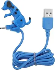 KOMBIUDA Charming Dog Charging Cable Creative C Data Transmission Cable for Smartphones Durable and Quirky Design Present for Pet Lovers Compatible with All C Devices