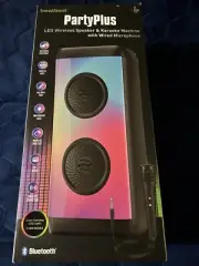 Beatbest Party plus Karaoke Bluetooth Speaker With Wired Microphone And LEDlight