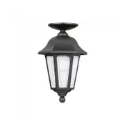 Lexacast Ceiling Light E27 in Black Superlux Lighting - F1085-BL