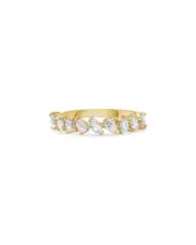 Forever Creations 14K 0.76 ct. tw. Diamond Half-Eternity Ring