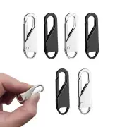 6 PCS Zipper Pull Replacements Zipper Repair Kit Zipper Slider Pull Tab Unive...