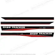 Fits Bass Tracker 16.5' Pro 165 Boat Decals - Red