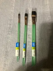 3 Princeton Neptune 3/4" 1/4” 1/2” Aquarelle Level 3 Watercolor Paint Brushes