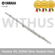 Yamaha YFL 222HD Silver Student Flute Offset G Case & Bag (YFL-222 Upgrade.Ver)