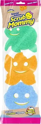 Scrub Daddy Scrub Mommy Special Edition Summer - Scratch-Free Multipurpose Dish