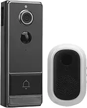 2.4GHz WiFi Video Doorbell Camera Wireless, IP67 Smart Video Doorbell Camera, 120 Degree Lens, APP Remote Monitoring, 2 Way Talk, Human Detection, Indoor Outdoor Surveillance Cam