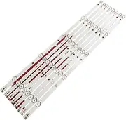 [BABCPMPGK] 8 PCS 5LED Or 6LED LED Backlight Strip for 55PUF6092 K550WDC1 A2 4708-K550WD-A2113N01 471R1P79 4708-K55WDC-A1113N01 55U5080