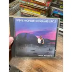 ㄆ私物。8成新 CD 西洋男 德製 史提夫汪達 STEVIE WONDER-IN SQUARE CIRCLE