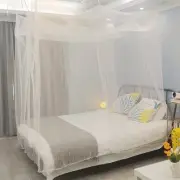 EDSRDLUZ 400 Fine Meshes Luxury Mosquito Large Square Net for Single to King-...