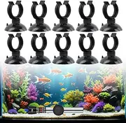 20 Pieces Aquarium Suction Cups, 30mm Aquarium Heater Suction Cups, Aquarium Suction Cup Clips, Suitable for Aquarium Heaters and Submersible Lights