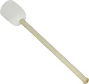 SECFOU Wooden Drumsticks Bass Drum Mallet Practice Percussion Stick Humanized Design Felt Head for Drummers