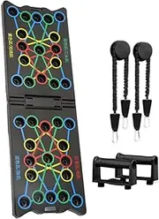 Up Handles for Floor, Up Boards, Fitness Up Boards Multifunctional Strength Training Up - Strength Training Up Stand for Women and Men Home Training Equipment Strength