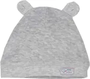 Idilbaby Baby Little Postman Grey Melange Velvet Hat