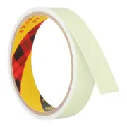 0.8 Inch x 9.8 Feet Glow in the Dark Tape, 1 Roll Tape, Green