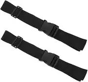 HANABASS 2pcs Adjustable Luggage Strap Durable Utility Straps for Suitcase Backpack and Fanny Pack Versatile Travel Accessories with Extra Option for Heavy Loads