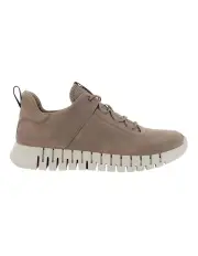 [ECCO] Gruuv Leather Sneaker in Beige