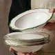 ❤川島❤ 日式陶瓷盤 釉下彩 菜盤子 陶瓷碟子餐盤套裝 深盤 吃飯盤 圓盤 淺盤 深盤 魚盤 早餐盤 陶瓷餐盤