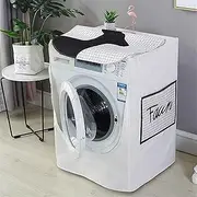 Washer Cover Front Load Dryer Cover Washing Machine Cover Cotton and Linen Automatic Roller Protection Cover