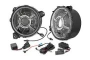 Rough Country LED Headlights 9" Round for 18-24 Jeep JL/JLU/Gladiator - RCH5100