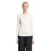 [THOM KROM] Stretch Vortex Top with Hand Gaiters Off-white