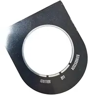Dash Cover Switch Nameplate for Motorbike, 71302-93A Replacement Component