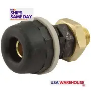 Allstar ALL76311, One Gold Brass Black Quick Disconnect Female End Performance