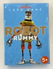 EUC 2015 eeBoo "Robot Rummy" Card Game Illustrated by Saxton Freymann Ages 5+