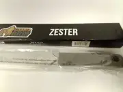 Gorilla Grip Stainless Steel ZESTER Orange Lemon Ginger and Cheese Grater GRAY