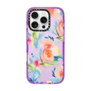 iPhone 16 Pro Impact Case Pastel Bouquet iPhone Case