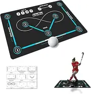 (59 * 35.4IN) Hockey Training Mat | Indoor/Outdoor Field Hockey Equipment for All Ages,Anti-Slip and Quiet Surface,The Best Gift for Hockey Training Enthusiasts