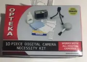 Opteka 10 pc. Digital Camera Universal STARTER KIT - Cleaning, protector, tripod