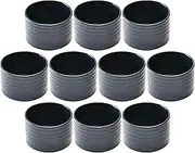 Set of 10 Lapis Lazuli Tubular Rice Bowl (Large) [4.6 x 3.3 inches (117 x 85 mm)] | Hitsu, Rice Table