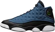 [Nike] Men's Jordan 13 Retro Brave Blue Navy/University Blue-Black (DJ5982 400) - 11