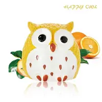 在飛比找蝦皮購物優惠-【熱銷款】快樂貓頭鷹Happy Owl 護唇膏-蜜橘 1.5