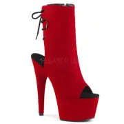 Sexy and Know It Red Faux Suede Boots
