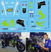 1/12 Decals for Yamaha R1 M Replica Valentino Rossi ( X Tamiya KIT )Decal TBD442