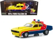 1:18 Mad Max -- Yellow V8 Interceptor -- Ford XB Falcon Sedan -- Greenlight